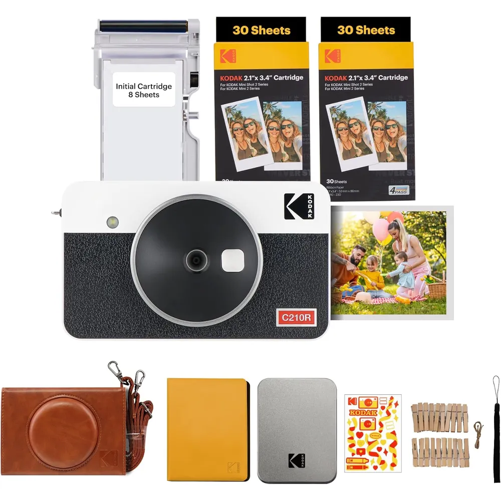 Kodak Mini Shot 2 Retro cámara impresora 2 en 1