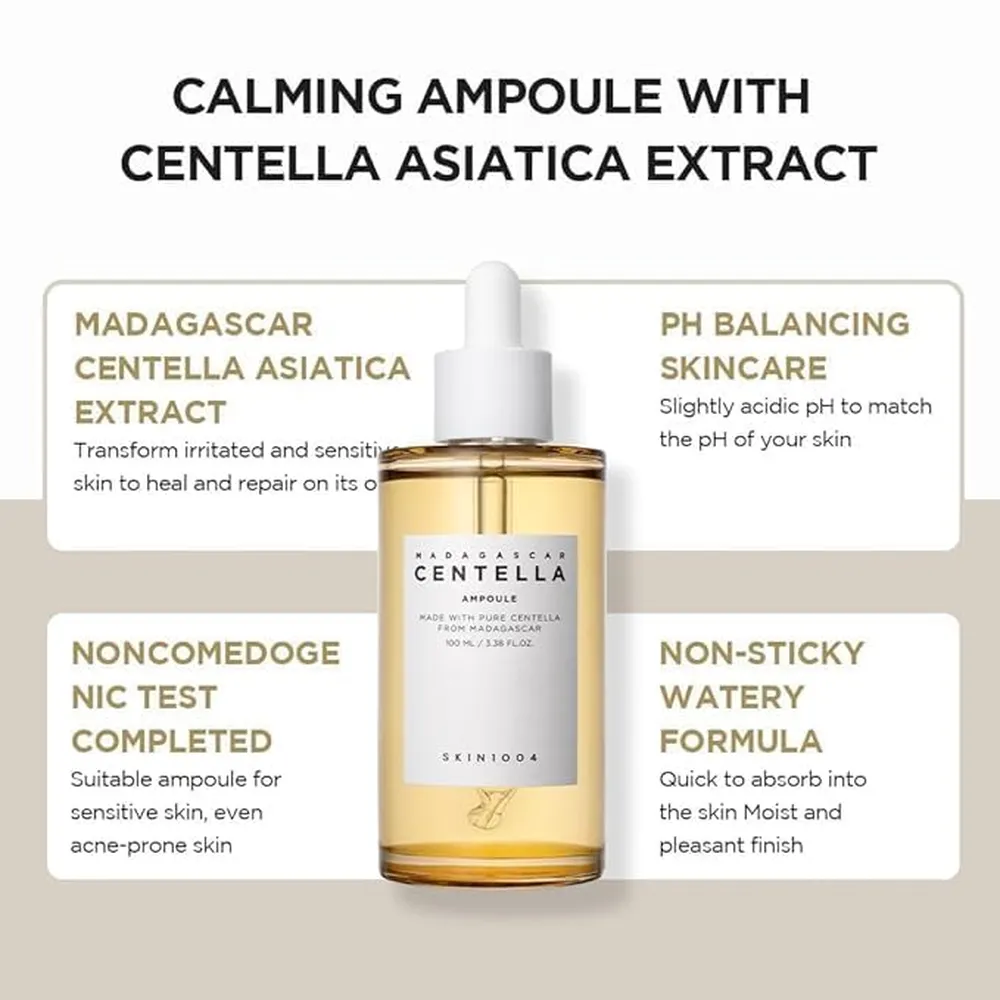 SÉRUM FACIAL CENTELLA MADAGASCAR HIDRATANTE CALMANTE SKIN1004 | 1.01 OZ / 30 ML