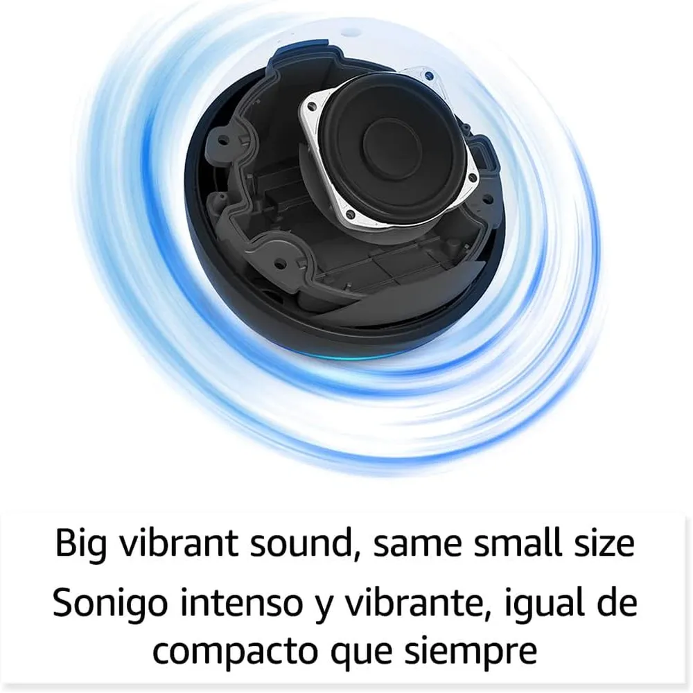 PARLANTE INTELIGENTE AMAZON ECHO DOT 5TA GENERACIÓN | CARBÓN