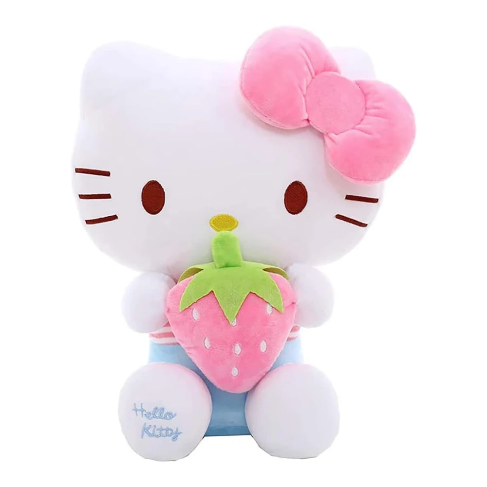 Hello Kitty - Juguetes de Peluche - Lindos Juguetes Suaves para Muñecas - Regalos de Cumpleaños para Niñas (11.8 In - Rosa A)