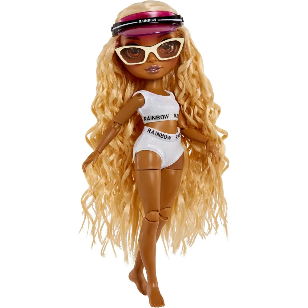 Rainbow High Pacific Coast Harper Dune muñeca accesorios piscina