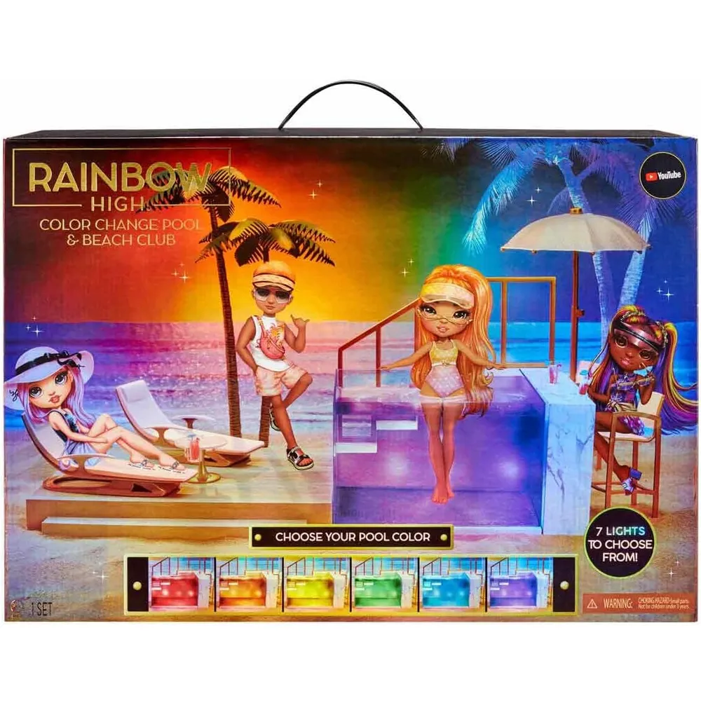 Rainbow High juego de piscina para muñecas