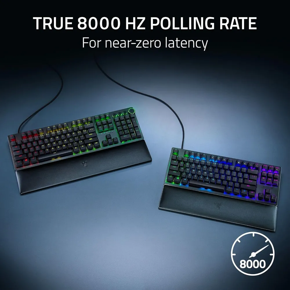 TECLADO ALÁMBRICO HUNTSMAN V2 CLICKY RAZER | CLASSIC BLACK