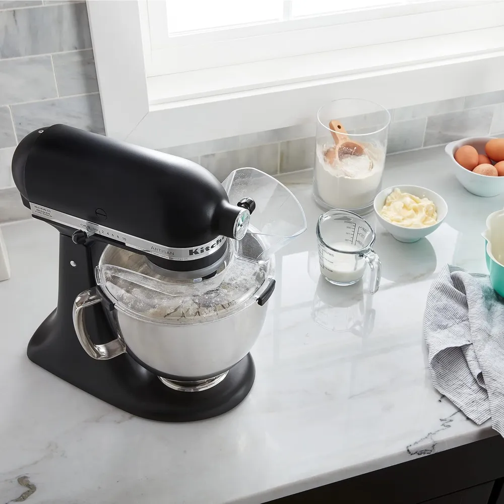 KITCHENAID, BATIDORA CON CABEZAL INCLINABLE Y PROTECTOR DE VERTIDO DE AJUSTE