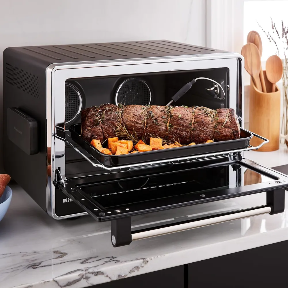 KITCHENAID, HORNO DE CONVECCIÓN DUAL DE ENCIMERA CON FREIDORA DE AIRE