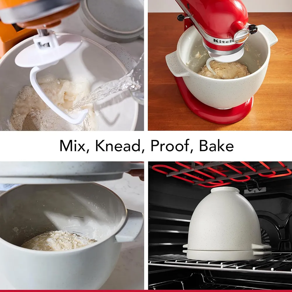 KITCHENAID KSM2CB5BGS, RECIPIENTE CERÁMICO 5 QT CABEZAL INCLINABLE