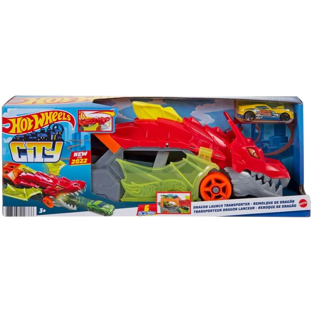 HOT WHEELS DRAGON LAUNCHER