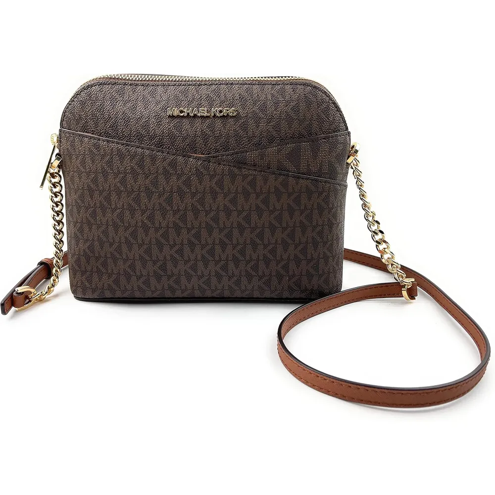 Michael Kors | Bolso de Cuero Jet Set Mediano Crossbody