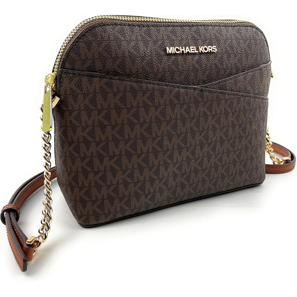 Michael Kors | Bolso de Cuero Jet Set Mediano Crossbody