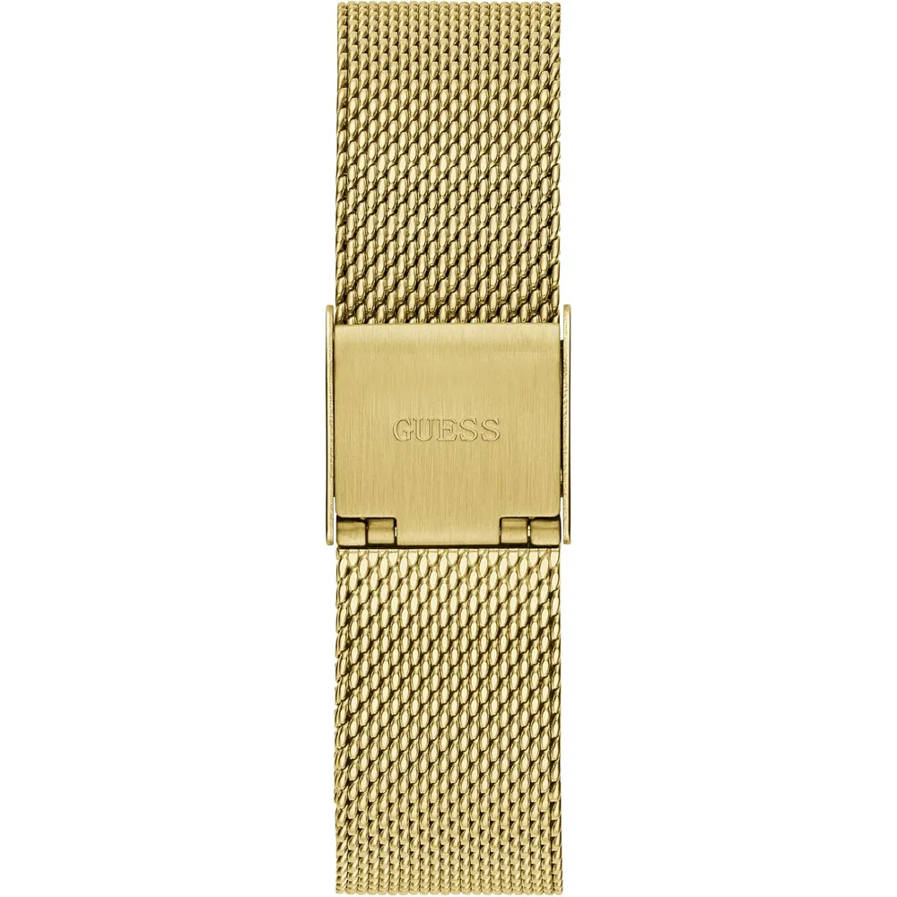 GUESS Reloj de pulsera cuadrado redondeado | Oro