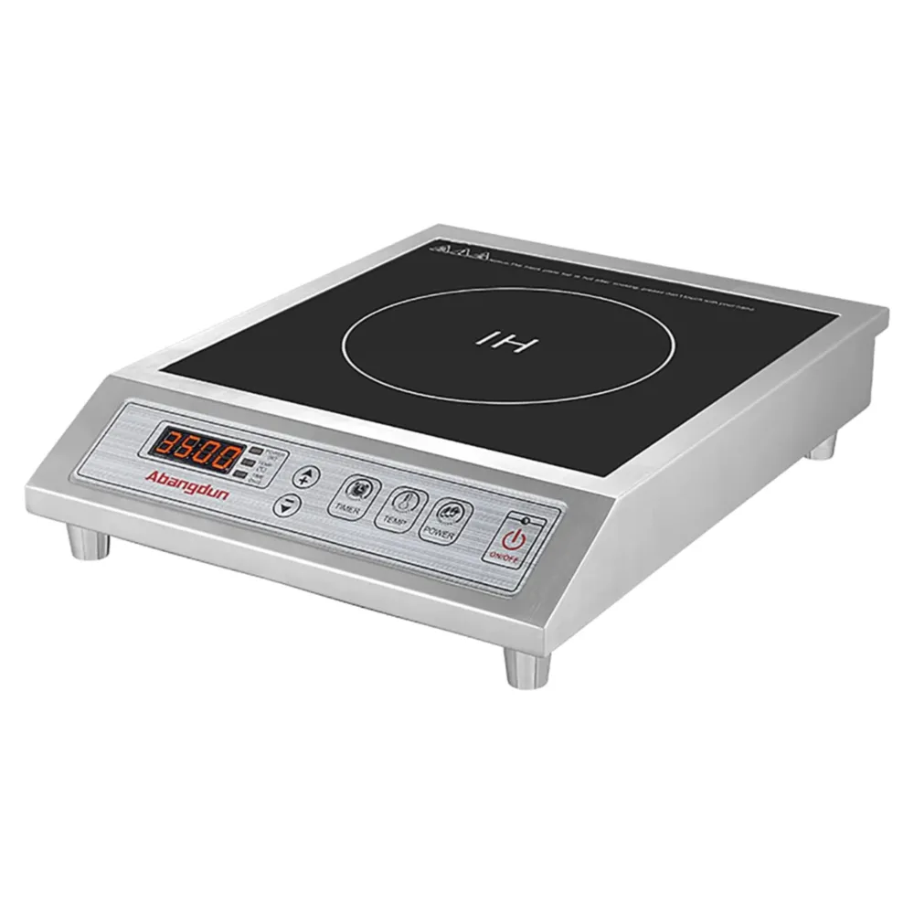 COCINA DE INDUCCIÓN COMERCIAL 3500W/220V, CALEFACCIÓN UNIFORME Y BAJA POTENCIA