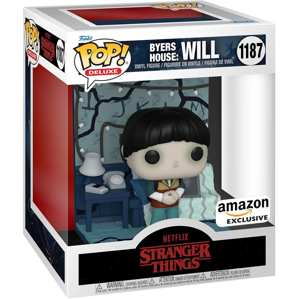 Funko Pop | Will Byers de Stranger Things Build A Scene