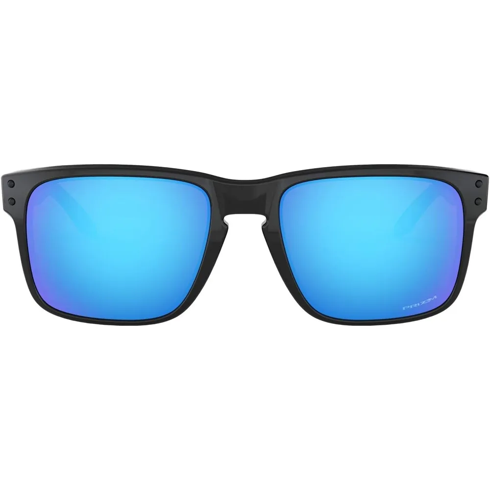 Oakley Holbrook OO9102 Gafas de sol para hombre | Polished Black / Prizm Sapphire