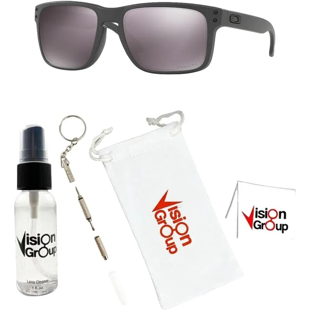 Oakley Holbrook OO9102 Gafas de sol para hombre | Steel / Prizm Daily
