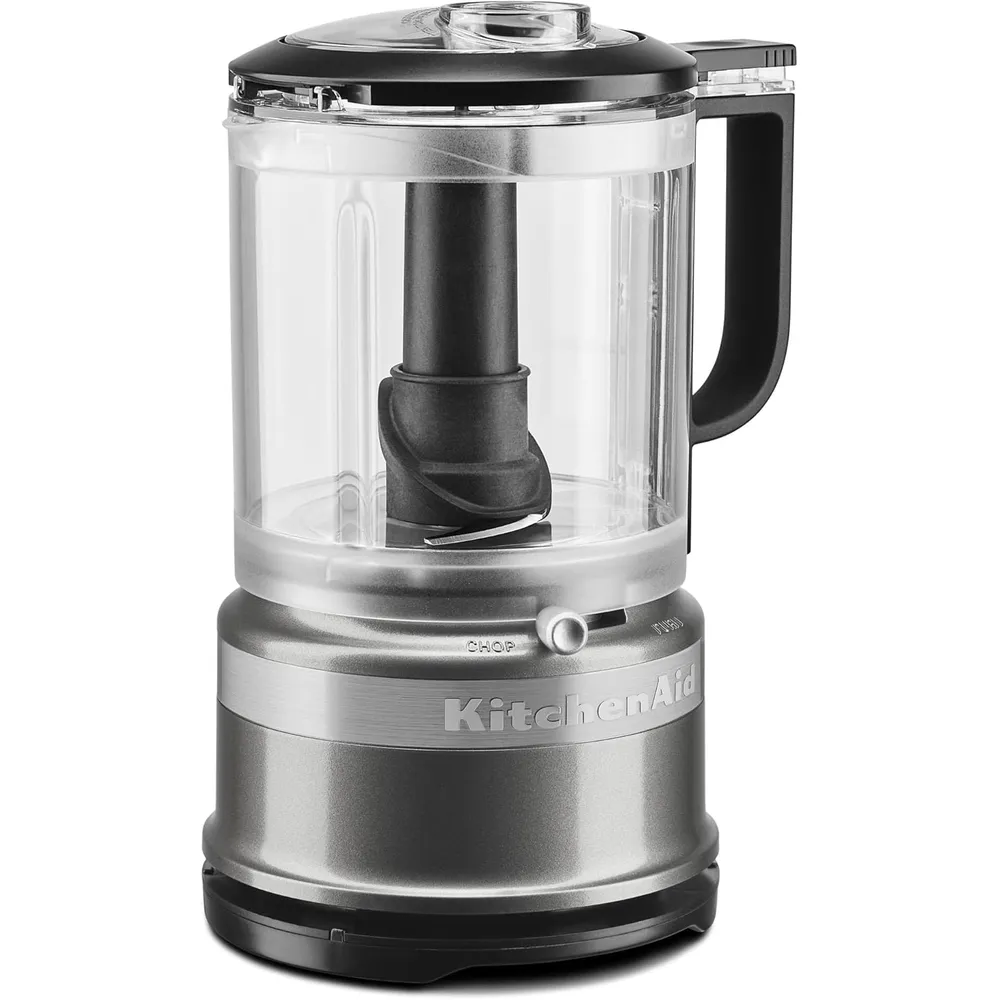 KITCHENAID, PICADORA DE ALIMENTOS 5 QT / 4.7 L CON RECIPIENTE ADICIONAL | PLATEADO