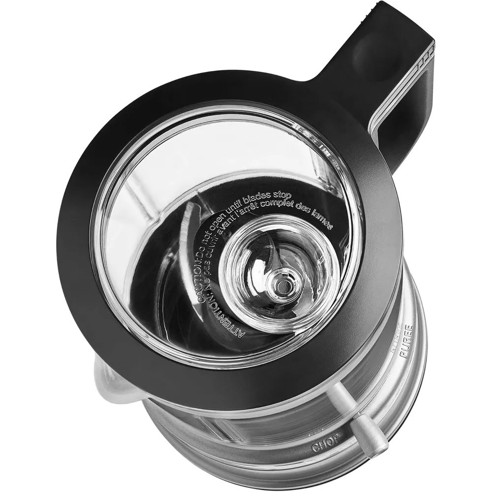KITCHENAID, PICADORA DE ALIMENTOS 5 QT / 4.7 L CON RECIPIENTE ADICIONAL | PLATEADO