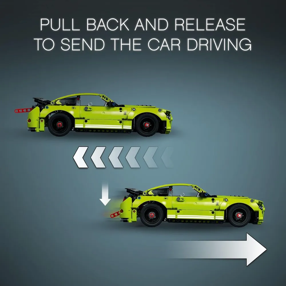 Lego Technic Ford Mustang Shelby GT500 coche de construcción con app interactiva
