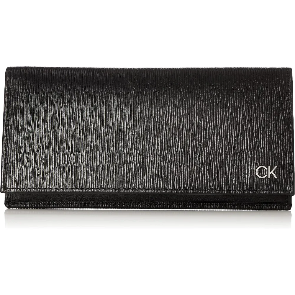 BILLETERA CALVIN KLEIN LARGA 31CK190003 NEGRO HOMBRE