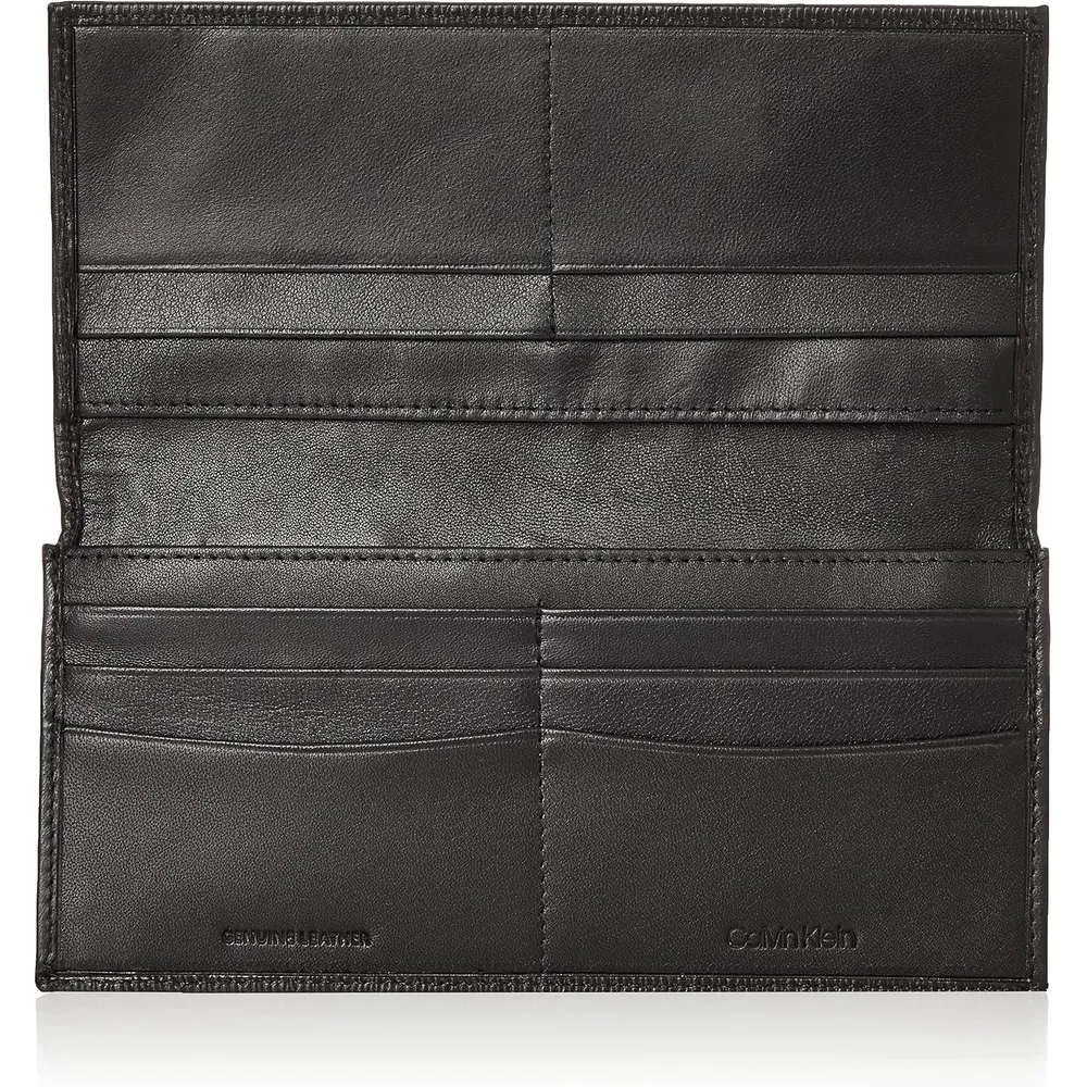 BILLETERA CALVIN KLEIN LARGA 31CK190003 NEGRO HOMBRE