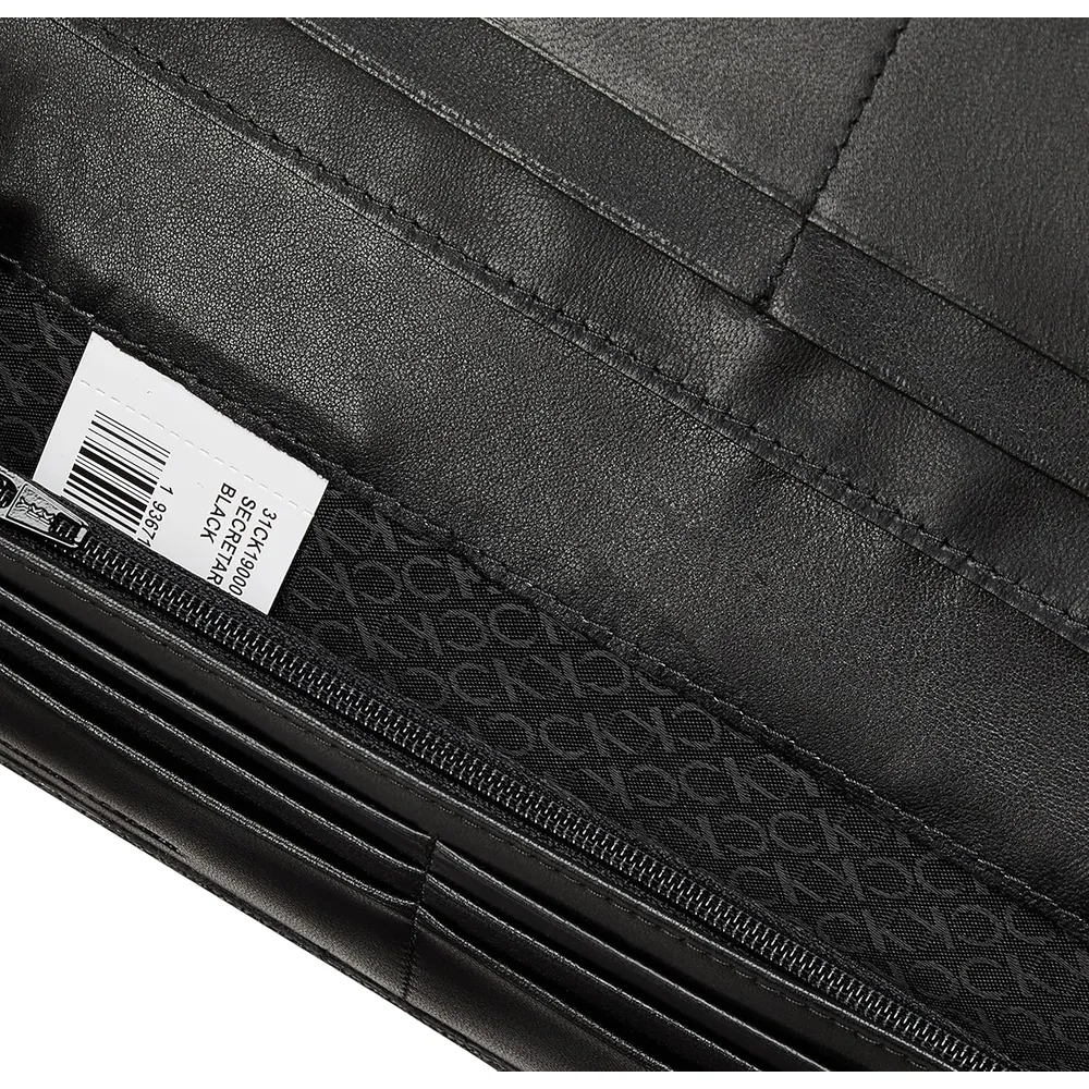 BILLETERA CALVIN KLEIN LARGA 31CK190003 NEGRO HOMBRE