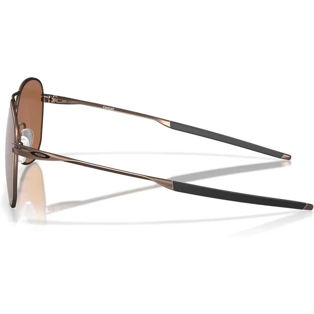 Oakley Contrail Aviator OO4147 Gafas de sol para hombre | Satin Toast / Prizm Tungsten