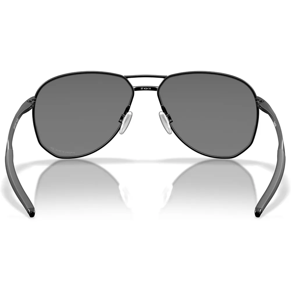 Oakley Contrail Aviator OO4147 Gafas de sol para hombre | Satin Black / Prizm Black