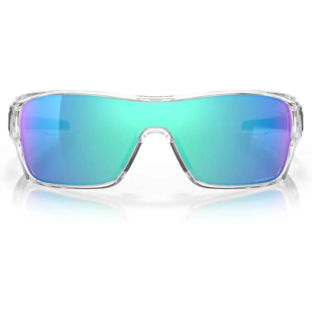Oakley Turbine Rotor OO9307 Gafas de sol para hombre | Polished Clear / Prizm Sapphire