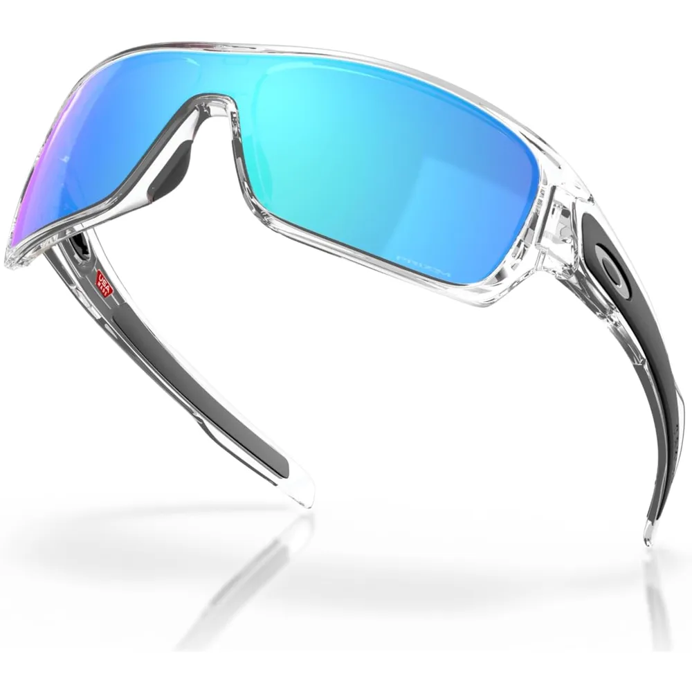 Oakley Turbine Rotor OO9307 Gafas de sol para hombre | Polished Clear / Prizm Sapphire
