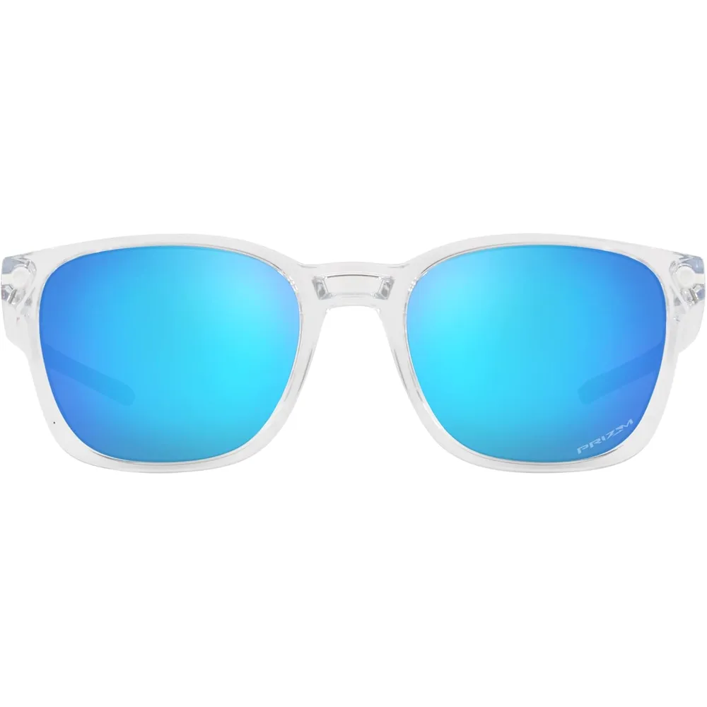 Oakley Ojector OO9018 Gafas de sol para hombre | Polished Clear / Prizm Sapphire