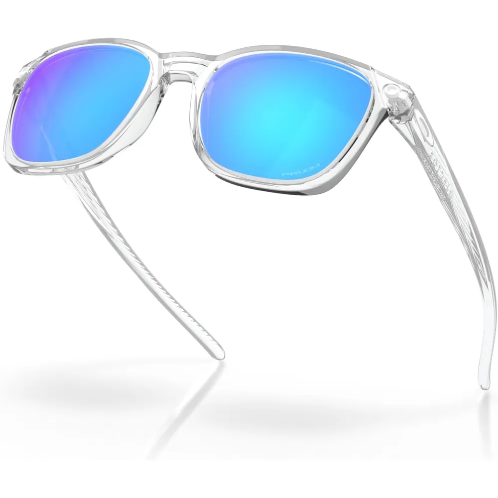 Oakley Ojector OO9018 Gafas de sol para hombre | Polished Clear / Prizm Sapphire