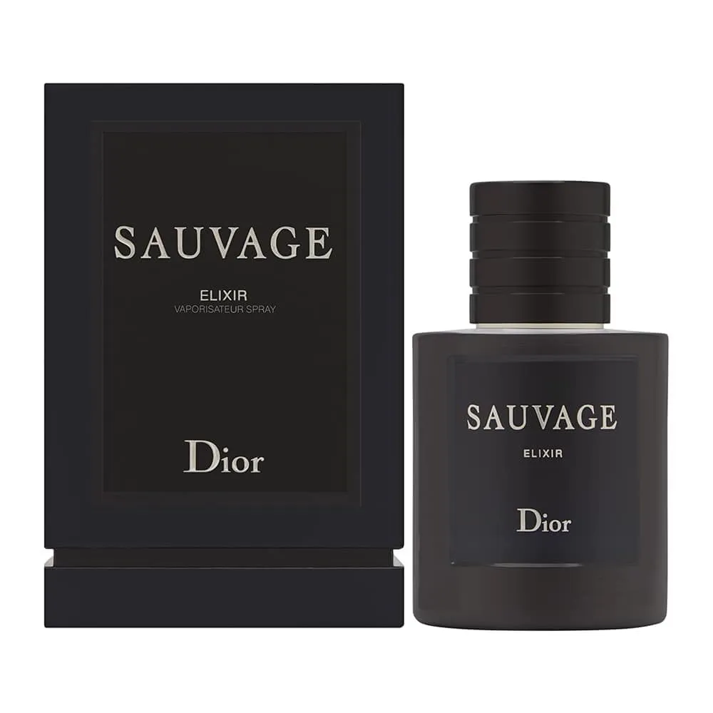 PERFUME DIOR SAUVAGE ELIXIR PARFUM HOMBRE 2.0 OZ / 60 ML