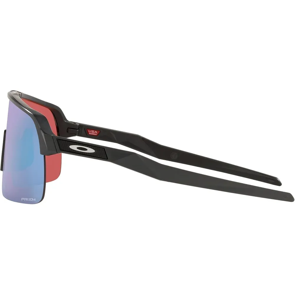Oakley Sutro Lite OO9463 Gafas de sol para hombre | Matte Carbon / Prizm Snow Sapphire
