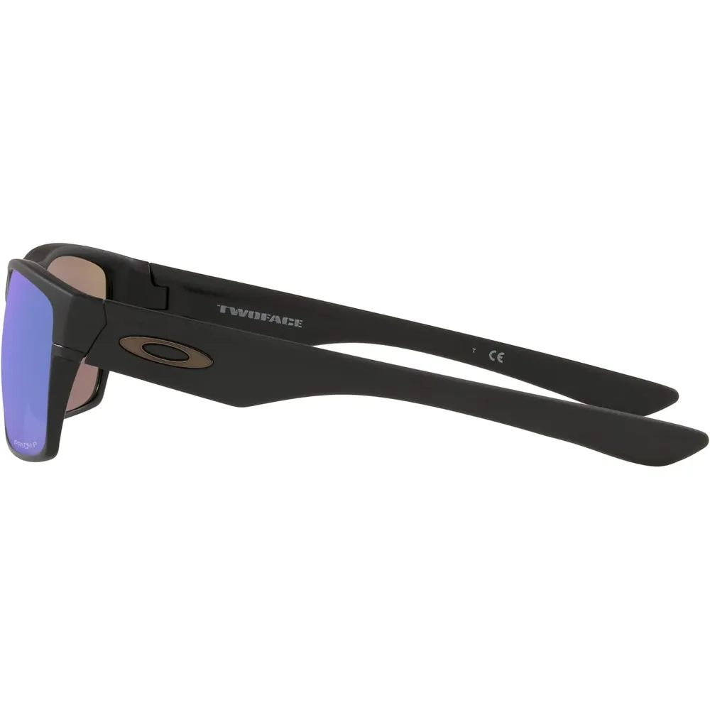 Oakley Twoface OO9189 Gafas de sol para hombre | Matte Black / Prizm Sapphire
