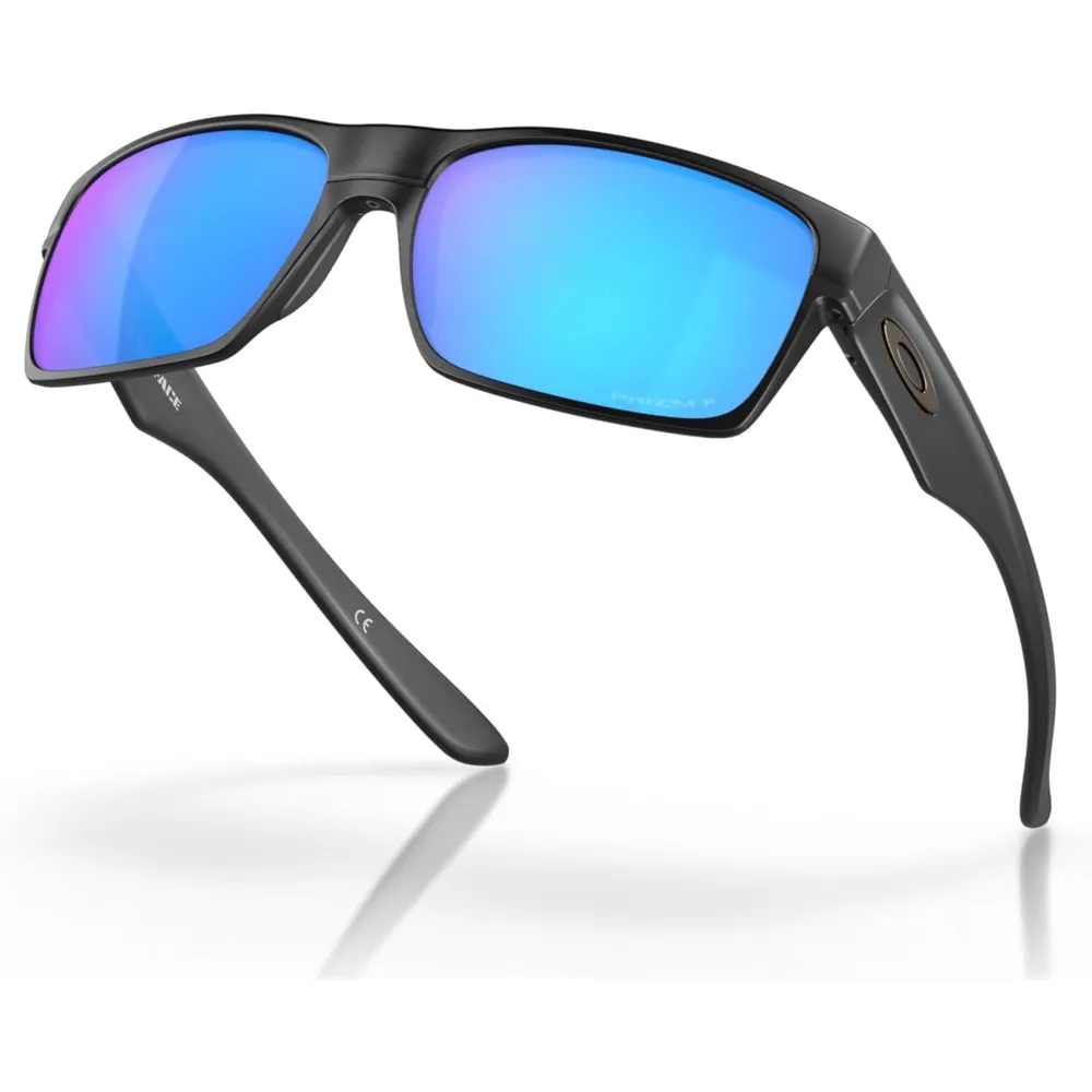Oakley Twoface OO9189 Gafas de sol para hombre | Matte Black / Prizm Sapphire