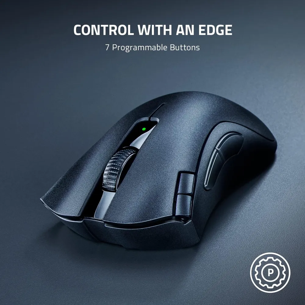 MOUSE INALÁMBRICO DEATHADDER V2 X HYPERSPEED RAZER | CLASSIC BLACK