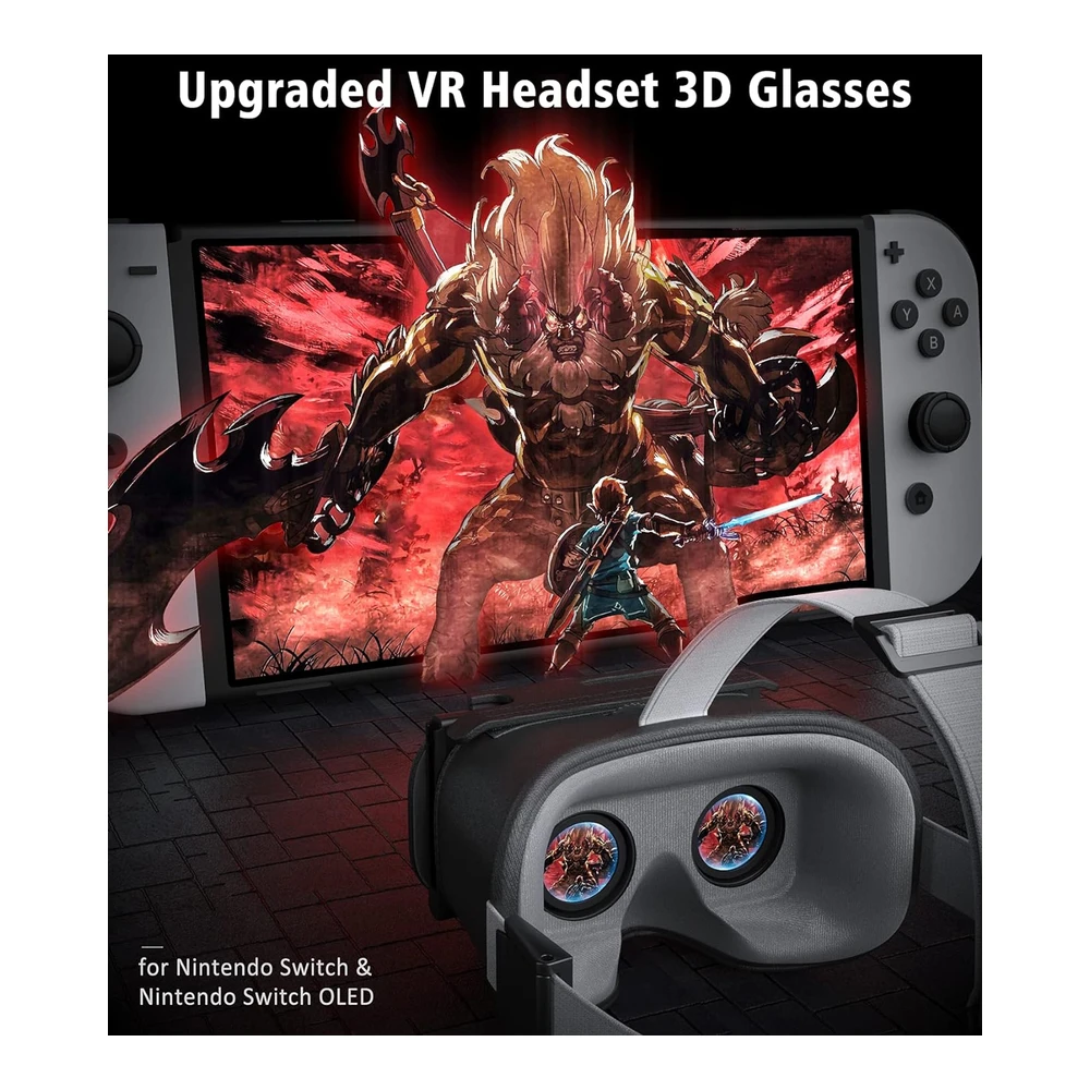 AUDÍFONOS SWITCH VR COMPATIBLES CON NINTENDO SWITCH Y OLED | GAFAS SWITCH 3D