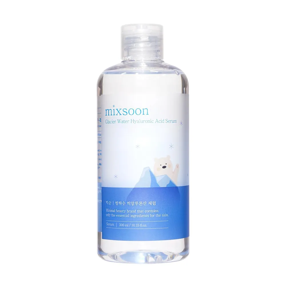 Mixsoon Sérum de Agua Glaciar y Ácido Hialurónico 300 ml – Korea Skin Care