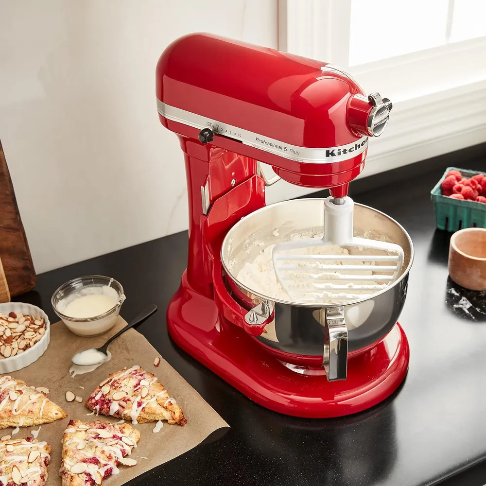KITCHENAID KSMPB7W, ACCESORIO BATIDOR DE MASA TAZÓN ELEVABLE | BLANCO