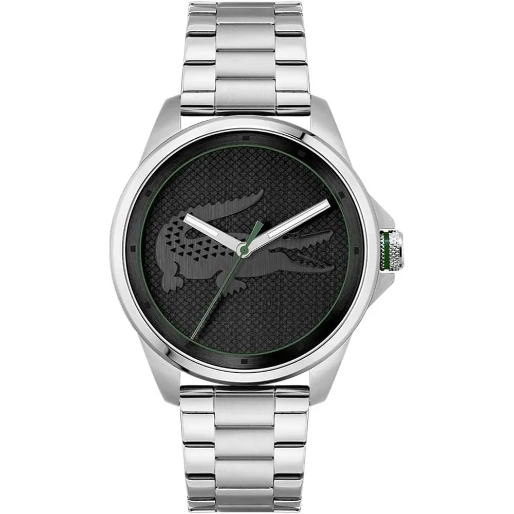 RELOJ LACOSTE LE CROC CUARZO HOMBRE - SILVER BLACK