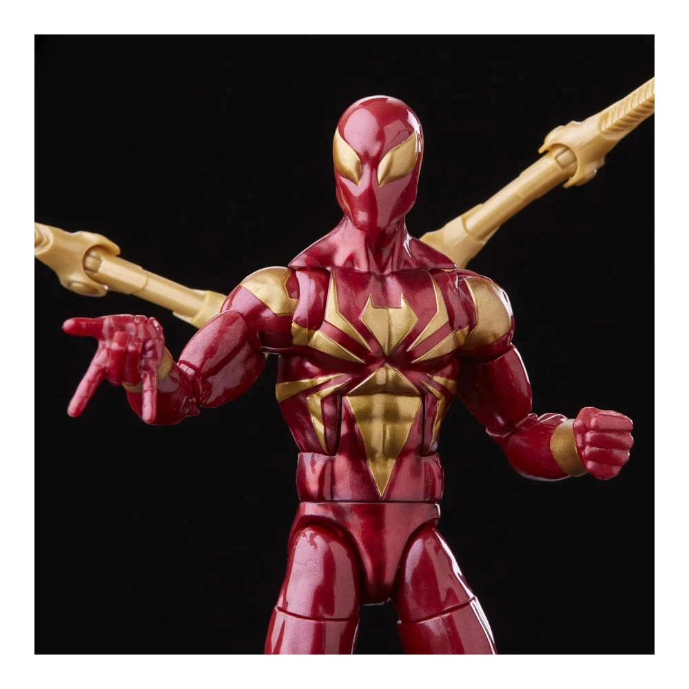 b09h19qtmj_3.webp Spiderman - Figura de Acción Iron Spider de 6" de La Serie Marvel Legends - Incluye 2 Accesorios -