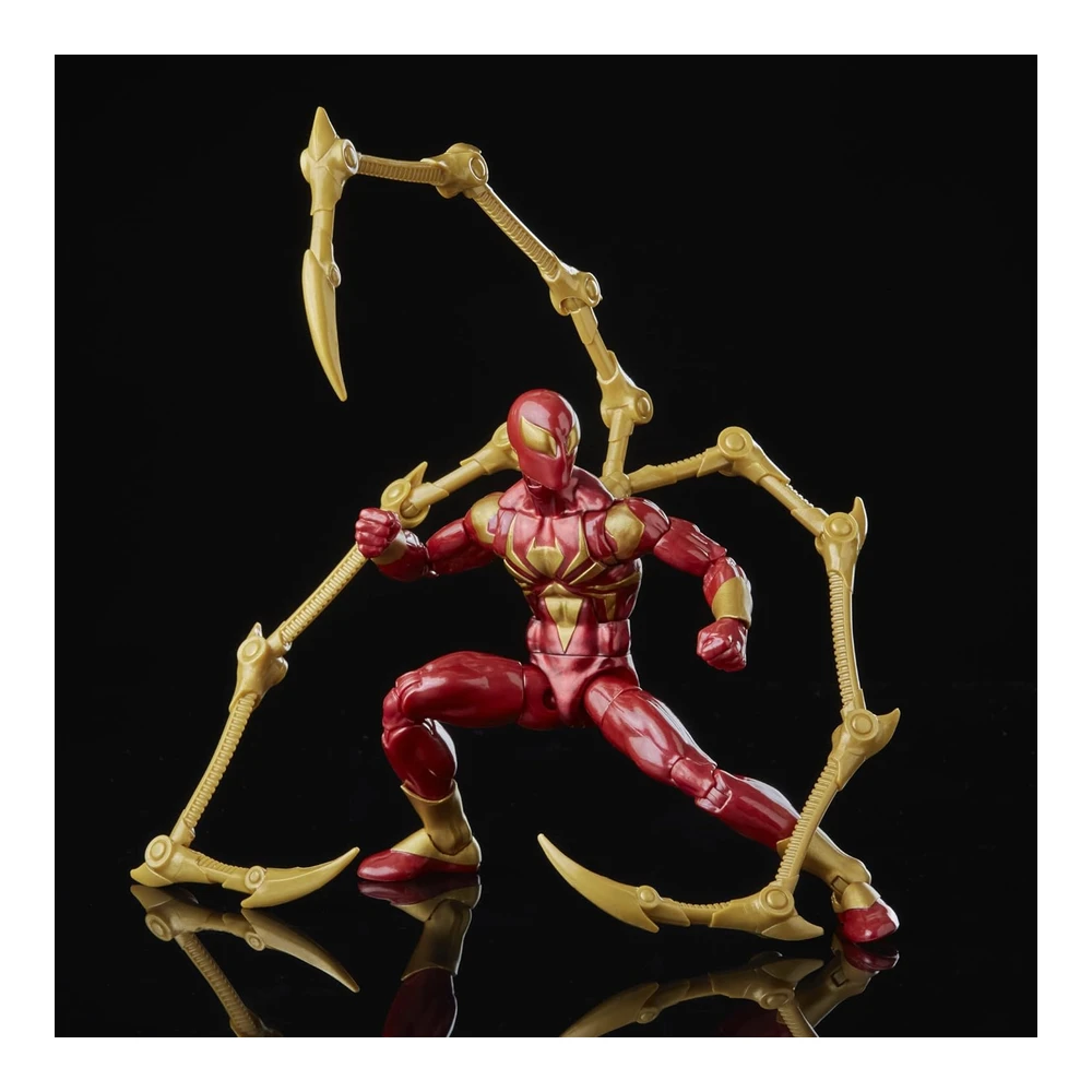 b09h19qtmj_4.webp Spiderman - Figura de Acción Iron Spider de 6" de La Serie Marvel Legends - Incluye 2 Accesorios -