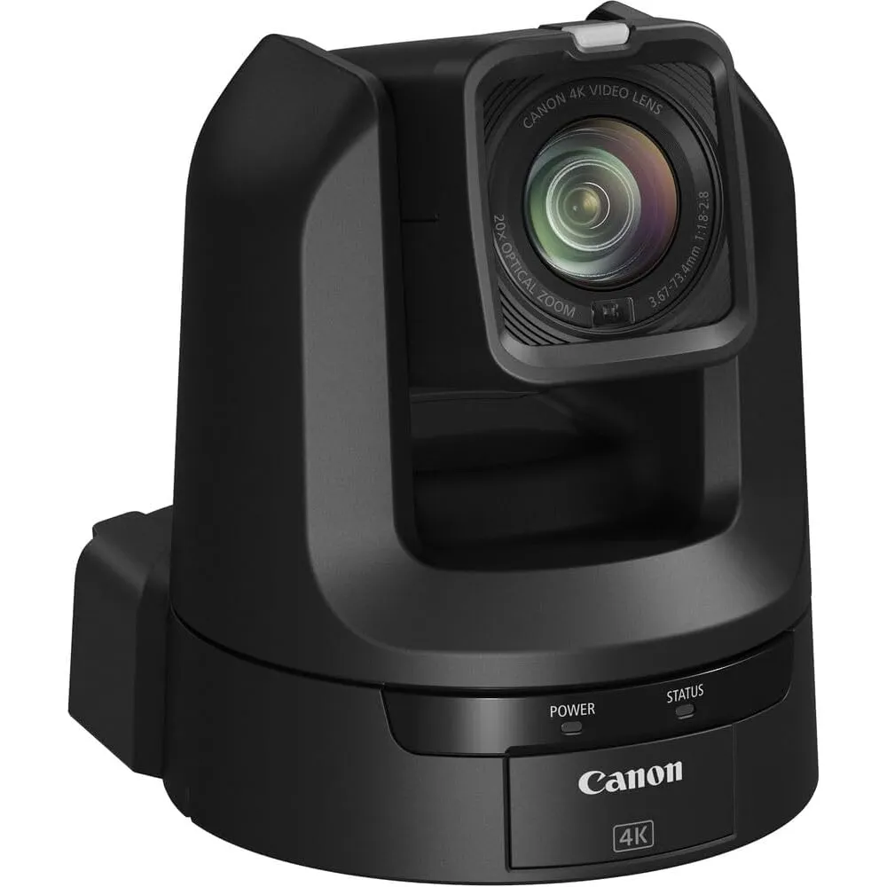 Canon cámara Pro PTZ CR-N300 4K zoom 20x | Negro