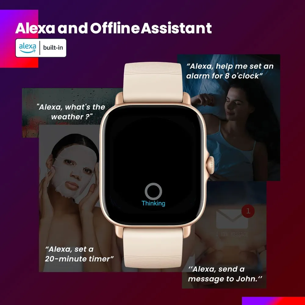 Smartwatch Amazfit GTS 3 con Alexa integrada