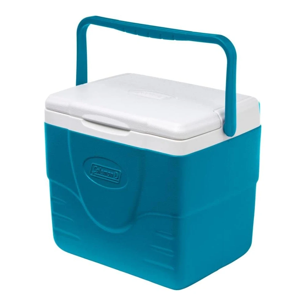 Coleman Chiller Series - Lonchera Térmica de 9 Cuartos de Galón - Enfriador Duro Portátil con Retención de Hielo y Mango Resistente - Ideal para Camping - Portón Trasero - Playa - Picnic - Comestibles - Almuerzo y Más