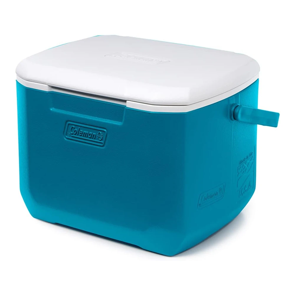 b09hn13fn4_1.webp Coleman Chiller Series - Enfriador Portátil Aislado de 16 Cuartos de Galón - Enfriador Duro de Retención de Hielo con Mango Resistente