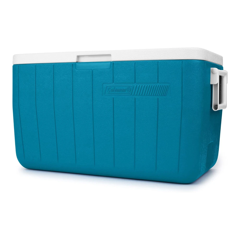 b09hn1bpjt_1.webp Coleman Chiller Series - Enfriador Portátil Aislado de 48 Cuartos de Galón - Enfriador Duro de Retención de Hielo con Asas Resistentes
