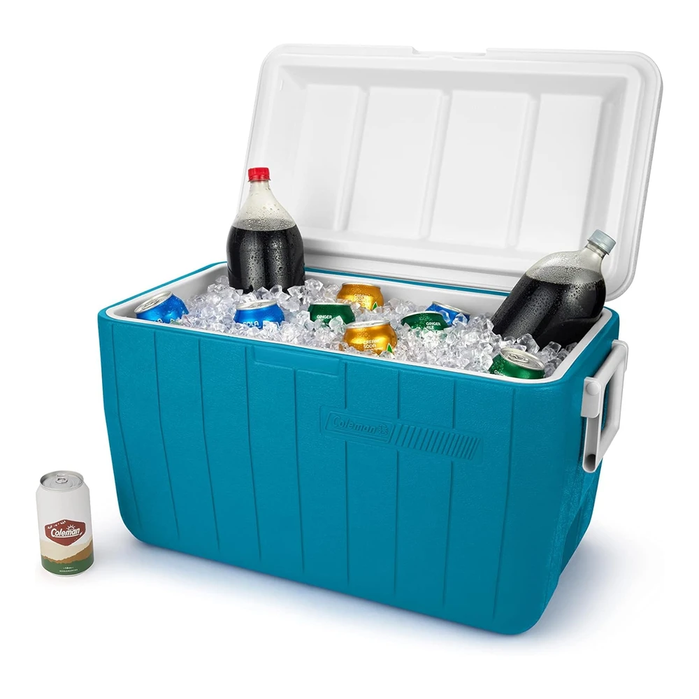 b09hn1bpjt_4.webp Coleman Chiller Series - Enfriador Portátil Aislado de 48 Cuartos de Galón - Enfriador Duro de Retención de Hielo con Asas Resistentes