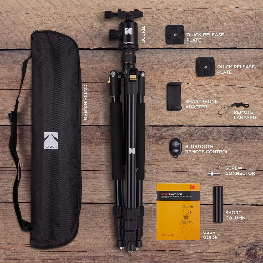 Kodak Photogear trípode monópode 2 en 1