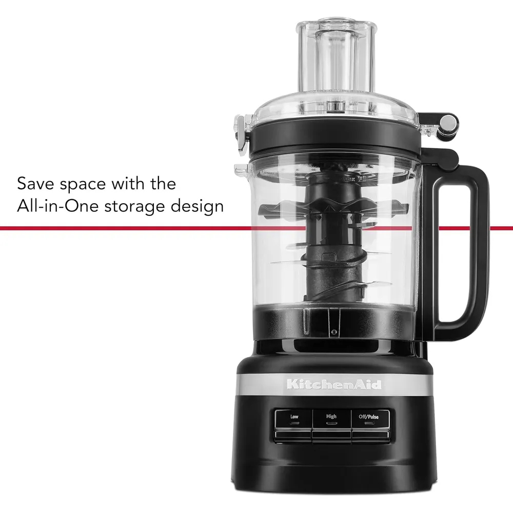 KITCHENAID KFP0921, PROCESADOR DE ALIMENTOS 9 QT / 8.5 L | NEGRO