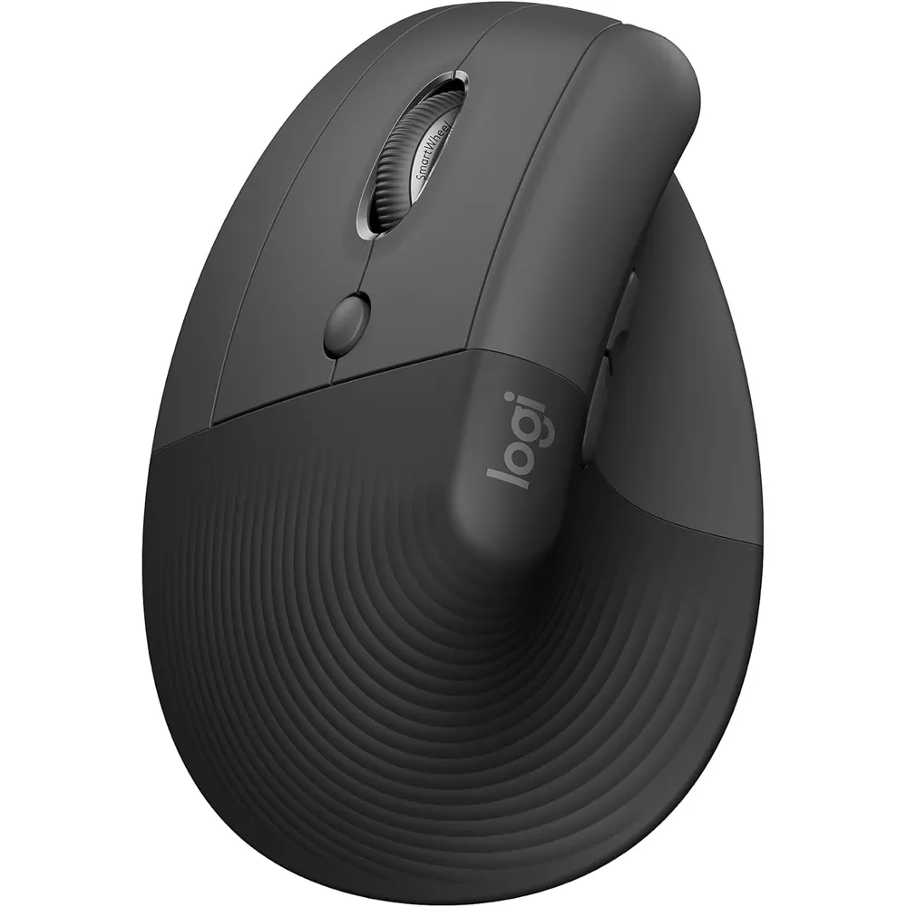 MOUSE INALÁMBRICO PARA ZURDOS LIFT LOGITECH | GRAFITO
